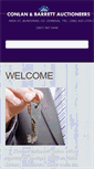 Mobile Screenshot of conlanbarrettauctioneers.com